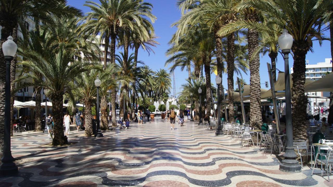 Big Apartment With Unique Patio Near Santa Barbara Castle 阿利坎特 外观 照片